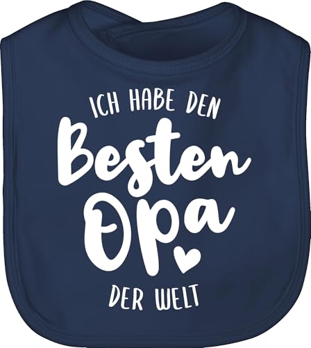 Baby Lätzchen - Strampler Mädchen & Junge - Ich habe den besten Opa der Welt - Unisize - Navy Blau - lustige babysachen sachen für neugeborene beste kinderlatz babykleidung sprüche zur geburt Baby Lätzchen - Strampler Mädchen & Junge - Ich habe den besten Opa der Welt - Unisize - Navy Blau - lustige babysachen sachen für neugeborene beste kinderlatz babykleidung sprüche zur geburt von Shirtracer