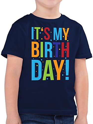 Kinder T-Shirt Jungen - Kindergeburtstag Geschenk - It's My Birthday! - 164 (14/15 Jahre) - Dunkelblau - Shirt Kids Geburtstag Tshirt Birthday Shirts Geburtstagskind für 6. Junge t Kind Boy 5 Jungs von Shirtracer