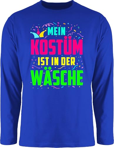 Langarmshirt Herren Langarm Shirt - Karneval & Fasching - Mein Kostüm ist in der Wäsche I Fastnacht I Fasnacht I Fasnet - S - Royalblau - Oberteil Faschings Oberteile Karnevals bunt Tshirt Langarmshirt Herren Langarm Shirt - Karneval & Fasching - Mein Kostüm ist in der Wäsche I Fastnacht I Fasnacht I Fasnet - S - Royalblau - Oberteil Faschings Oberteile Karnevals bunt Tshirt von Shirtracer