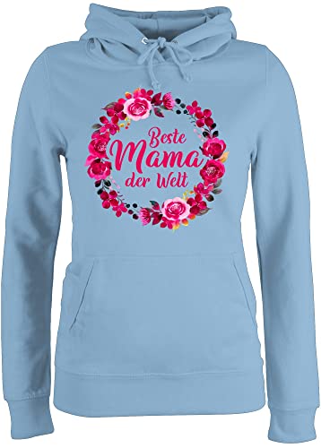 Pullover Damen Hoodie Frauen - Beste Mama der Welt Geschenk I Mama Geschenk I Mutter I Mutti - M - Hellblau - muttertagsgeschenk muttertagsgeschenke Kranz Hoody muttertasgsgeschenke mom allerbeste Pullover Damen Hoodie Frauen - Beste Mama der Welt Geschenk I Mama Geschenk I Mutter I Mutti - M - Hellblau - muttertagsgeschenk muttertagsgeschenke Kranz Hoody muttertasgsgeschenke mom allerbeste von Shirtracer