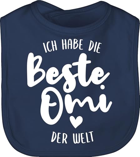 Baby Lätzchen - Strampler Mädchen & Junge - Ich habe die beste Omi der Welt - Unisize - Navy Blau - lustige babysachen sachen für neugeborene oma latz babykleidung sprüche zur geburt hab Baby Lätzchen - Strampler Mädchen & Junge - Ich habe die beste Omi der Welt - Unisize - Navy Blau - lustige babysachen sachen für neugeborene oma latz babykleidung sprüche zur geburt hab von Shirtracer