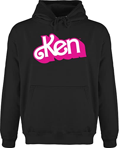 Shirtracer Hoodie Herren Pullover Männer - Barbie - Ken Logo - L - Schwarz - jh001 von Shirtracer