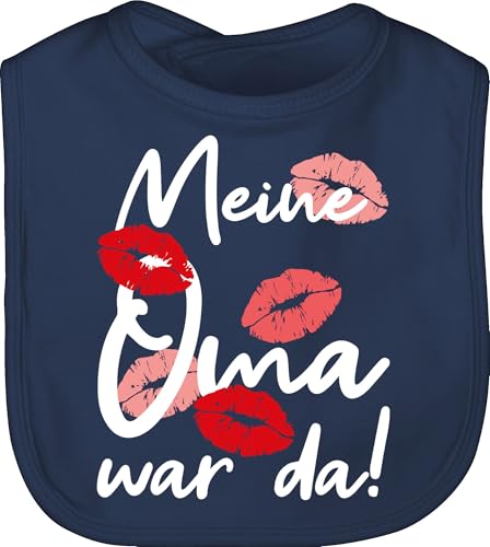 Baby Lätzchen - Strampler Mädchen & Junge - Meine Oma war da - weiß - Unisize - Navy Blau - spruch lustige babysachen sachen für neugeborene omas babylätze babykleidung sprüche zur geburt Baby Lätzchen - Strampler Mädchen & Junge - Meine Oma war da - weiß - Unisize - Navy Blau - spruch lustige babysachen sachen für neugeborene omas babylätze babykleidung sprüche zur geburt von Shirtracer