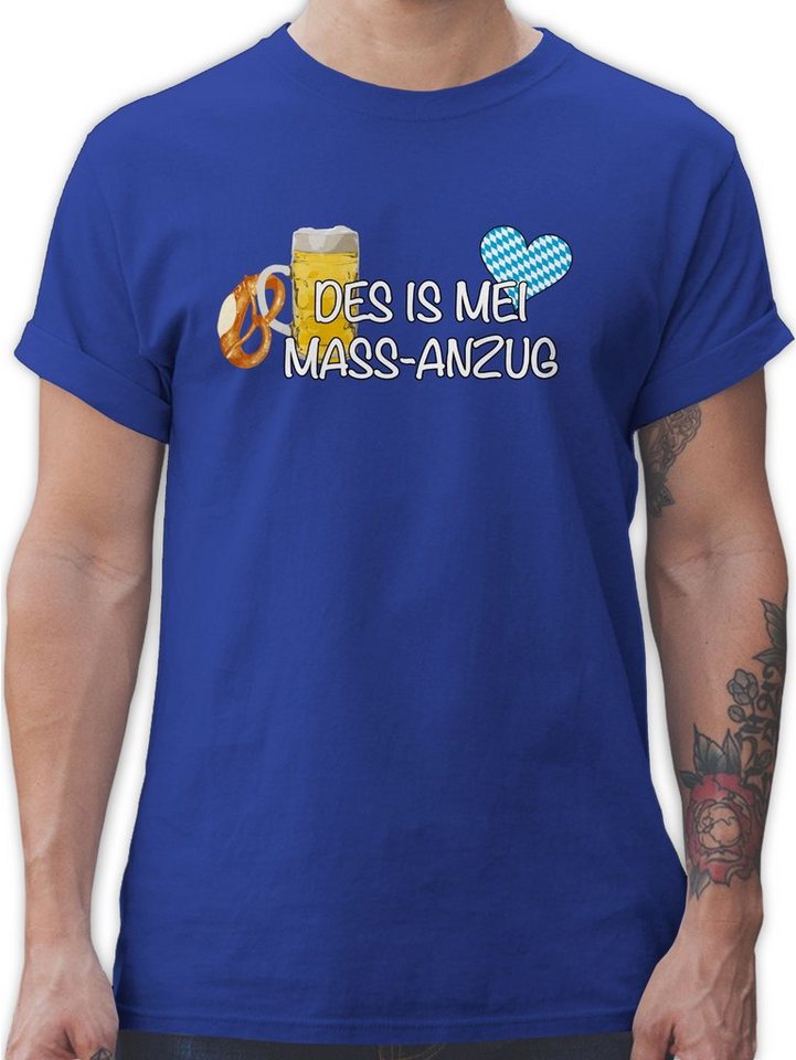 Shirtracer T-Shirt Mass-Anzug Mode für Oktoberfest Herren von Shirtracer