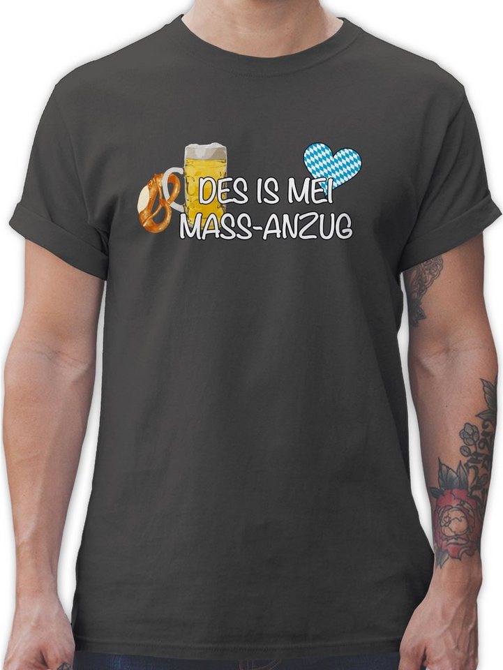 Shirtracer T-Shirt Mass-Anzug Mode für Oktoberfest Herren von Shirtracer