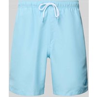 Shiwi Regular Fit Badehose mit Label-Patch Modell 'Mike' in Hellblau, Größe XXL Shiwi Regular Fit Badehose mit Label-Patch Modell 'Mike' in Hellblau, Größe XXL von Shiwi