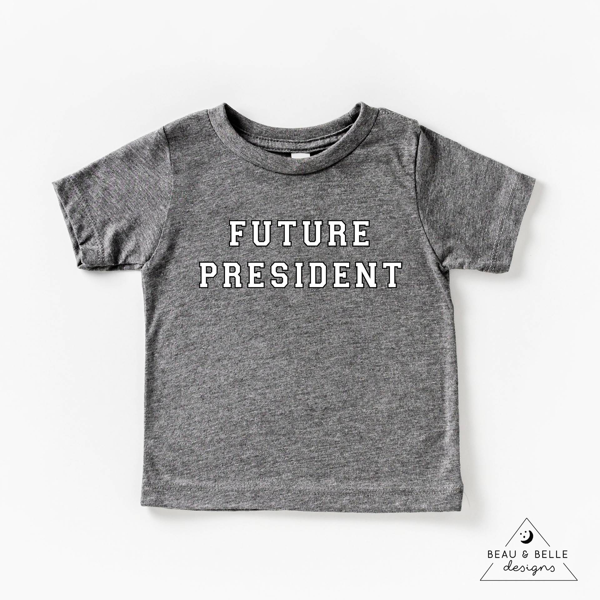 Zukünftiger Präsident Kleinkind Tshirt, Baby Shirt, Kindershirt von ShopBeauandBelle