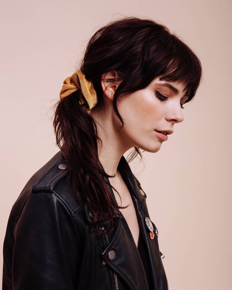 Samt Scrunchie - Ernte Mond von ShopImWithTheBand