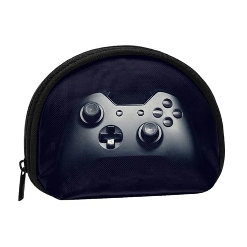 Aufbewahrungstasche mit tropischem Sonnenuntergang und Muscheln, Mini-Tasche, Geldbörse, Wickeltasche für Damen, Mädchen, Kinder, Gaming-Controller-Muster, Einheitsgröße von Shunieg