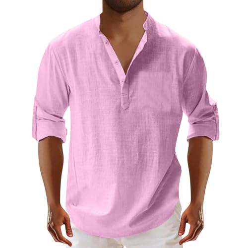 Business Pullover Herren Knopfleiste Baumwolle Shirt Stehkragen Einfarbig Trainingsshirt Bequem Lässige Langarmshirt Regular Fit Modisches Sportbekleidung Arbeitskleidung Oberteile Business Pullover Herren Knopfleiste Baumwolle Shirt Stehkragen Einfarbig Trainingsshirt Bequem Lässige Langarmshirt Regular Fit Modisches Sportbekleidung Arbeitskleidung Oberteile von Shznruwy
