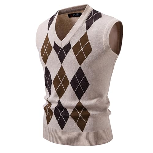 Shznruwy Warehouse Deal Pullunder Herren Ärmellose V Ausschnitt Golf Strickweste Comfort Fit Strick Weste Klassische Business Pullover Lässig Gentleman Strickpullover Frühling Sommer Shznruwy Warehouse Deal Pullunder Herren Ärmellose V Ausschnitt Golf Strickweste Comfort Fit Strick Weste Klassische Business Pullover Lässig Gentleman Strickpullover Frühling Sommer von Shznruwy