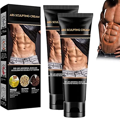 Sculptique Abs Sculpting Creme, 2023 Neu Fat Burner Straffende Körpercreme, Bauchstraffende Creme Straffung für Männer, Hautstraffungscreme Sculpting Creme für Körper (3 Stück) von Siashen