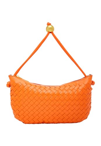 Sidona Women's Handtasche Bag Clutch, Orange von Sidona