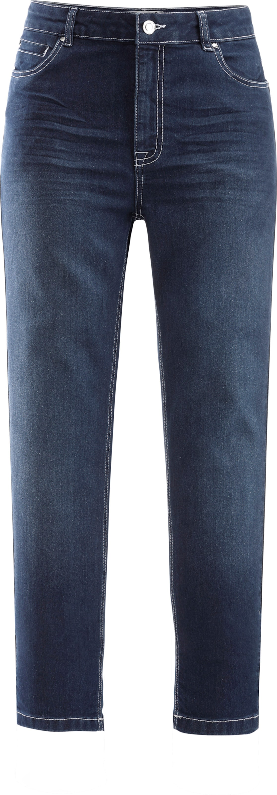 Sieh an! Damen 7/8-Jeans, blue-stone-washed von Sieh an!