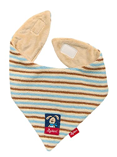 SIGIKID 39420 Halstuch Semmel Bunny Mädchen und Jungen Babyerstausstattung empfohlen ab 3 Monaten beige/blau von Sigikid