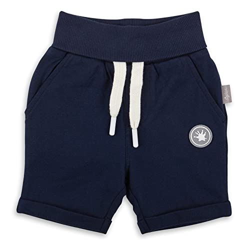 Sigikid Baby-Jungen Bermuda Lässige Shorts, Blau/Maritim, 80 von Sigikid