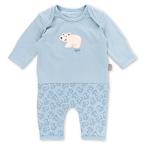 Sigikid Baby-Jungen Classic Bio-Baumwolle, hellblau/Overall, 68 von Sigikid