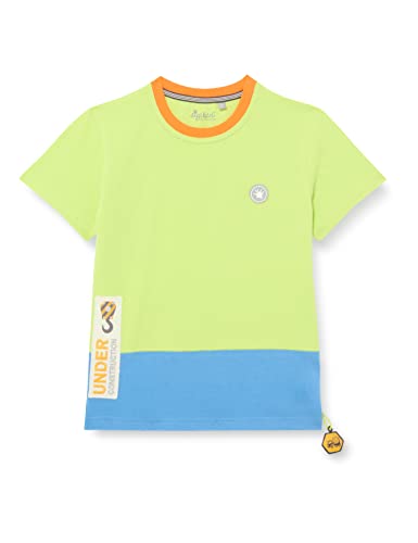 Sigikid Jungen T-Shirt, Grün/Blau, 104 von Sigikid