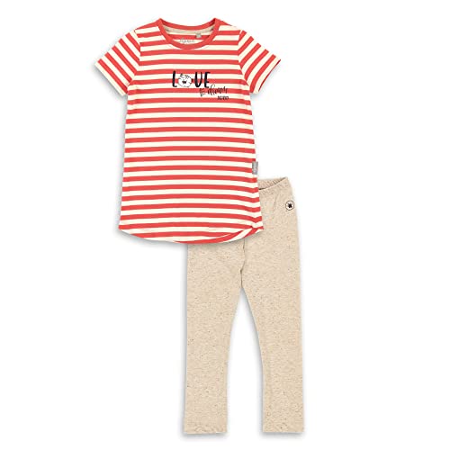 Sigikid M dchen Sigikid aus Bio-baumwolle für Mini Mädchen & Jungen in Den Größen 86 Bis 128 Pyjamaset, Pink Beige, 116 EU von Sigikid