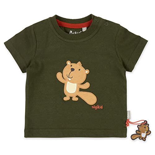 sigikid T-Shirt aus Bio-Baumwolle für Baby Jungen in den Größen 62 bis 98 von Sigikid