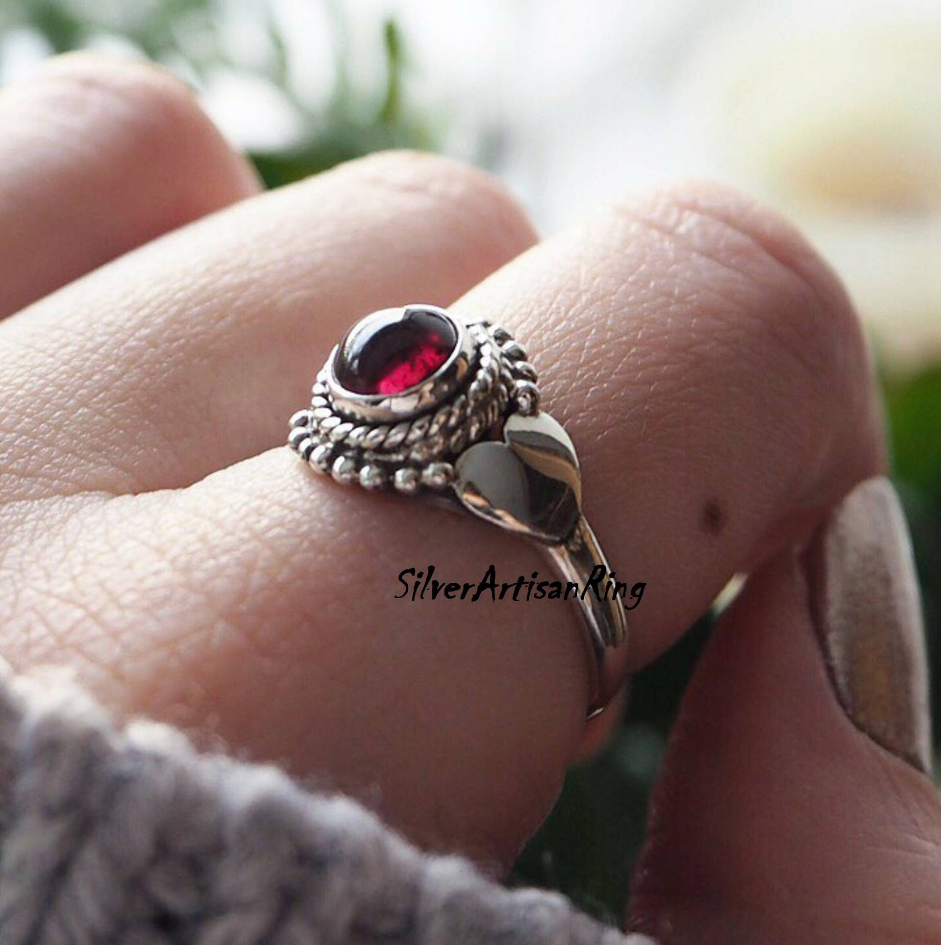 Garnet Ring 925 Sterling Silver Gemstone Symbol Of Lovefabulously Christmas Expensive Ringsilver Jewelry Garnet Ring 925 Sterling Silver Gemstone Symbol Of Lovefabulously Christmas Expensive Ringsilver Jewelry von SilverArtisanRing