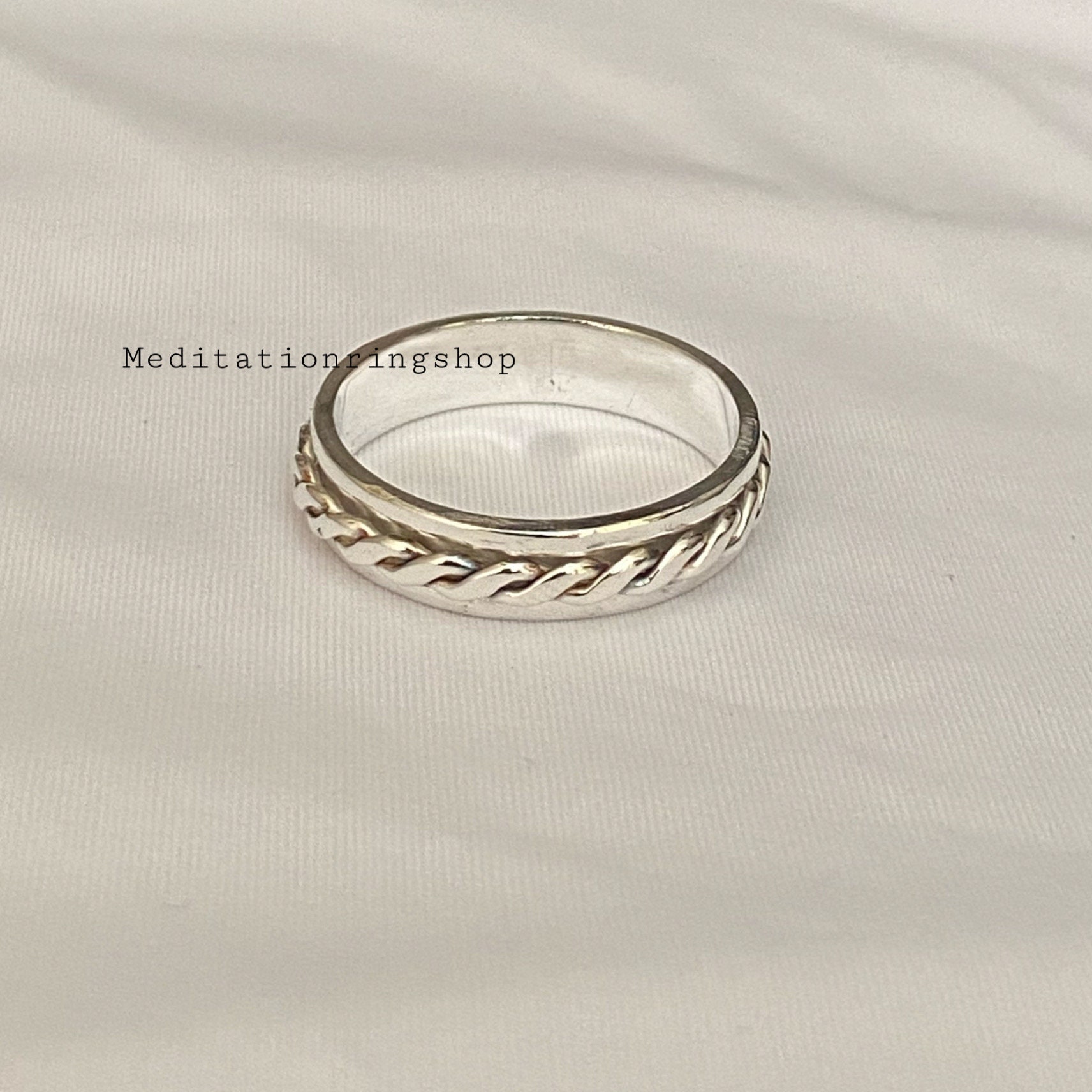 Spinner Band Ring, 925 Sterling Silver Boho Wide Women Gift For Mom, Christmas Jewelry, Wonderful Spinner Band Ring, 925 Sterling Silver Boho Wide Women Gift For Mom, Christmas Jewelry, Wonderful von Silverjewellery30