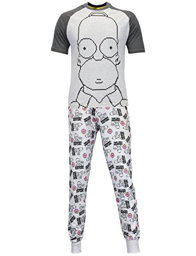 The Simpsons Herren Homer Simpson Schlafanzüge XX-Large von The Simpsons