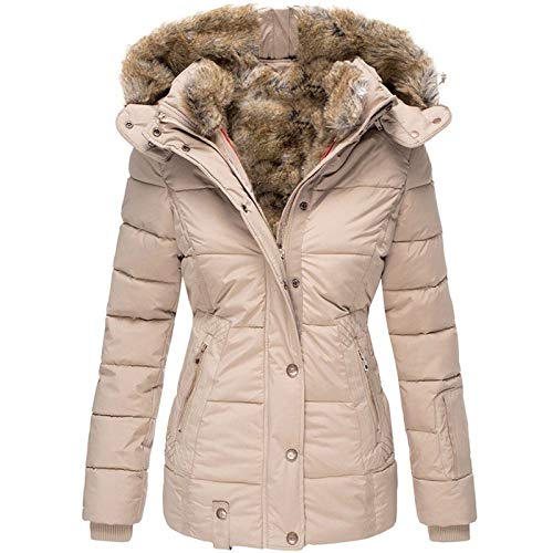 Singular-Point Damen Winter Jacke Stepp Mantel Winterjacke Parka westen winterjacken damen große größen winterjacke 176 jungen,3-Pink,L von Singular-Point