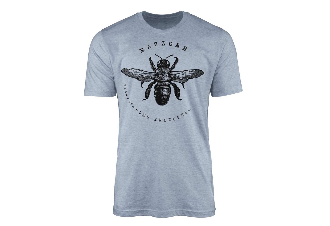 Sinus Art T-Shirt Hexapoda Herren T-Shirt Carpenter Bee von Sinus Art