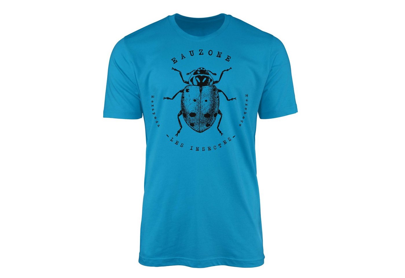 Sinus Art T-Shirt Hexapoda Herren T-Shirt Ladybird Beetle von Sinus Art