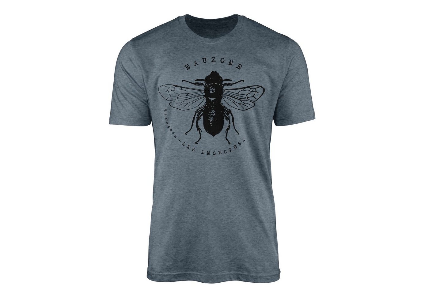 Sinus Art T-Shirt Hexapoda Herren T-Shirt Mining Bee von Sinus Art