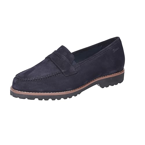 Sioux Damen 65409 Mokassin, Bleu Profondo, 37 EU von Sioux