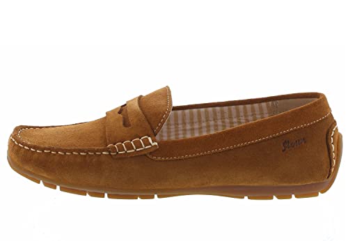 Sioux Damen Carmona-700 Mokassin, Cognac, 38.5 EU von Sioux