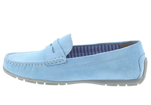 Sioux Damen Carmona-700 Mokassin, blau, 40.5 EU von Sioux