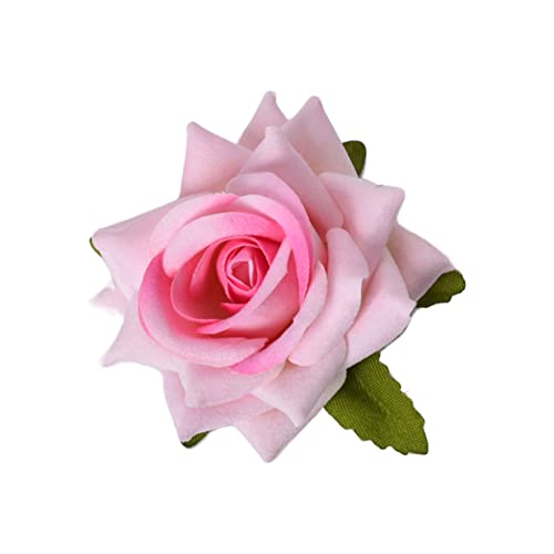 Rosa Flowe Haarspangen für Frauen, Rose, Braut-Haarschmuck für Mädchen, Rose, Hochzeit, Haarspange für dickes Haar, Braut-Haarnadeln, Blumen, seitliche Haarspangen für Frauen, Bräute, Brautjungfer, von Sisadodo