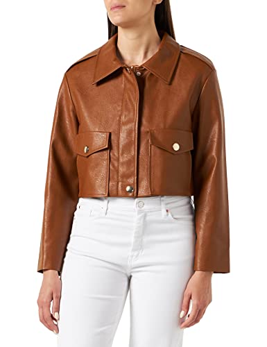 Sisley Damen 21dyln01z Jacket, Brown 30d, 36 EU von SISLEY