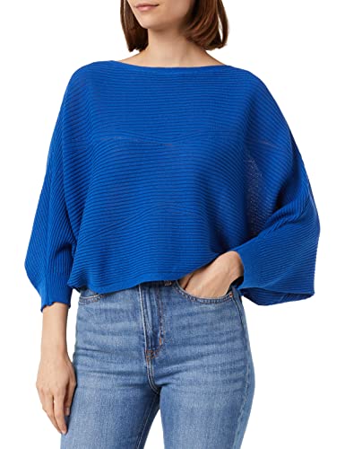 Sisley Damen L/S 108nm102e Sweater, Bright Blue 96u, S EU von SISLEY