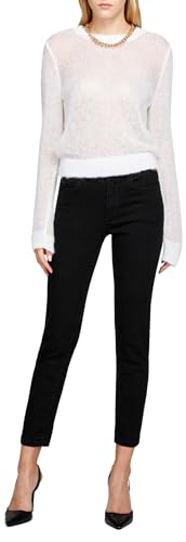 Sisley Damen Trousers 44pmle01k Jeans, Black Denim 811, 25 EU von SISLEY