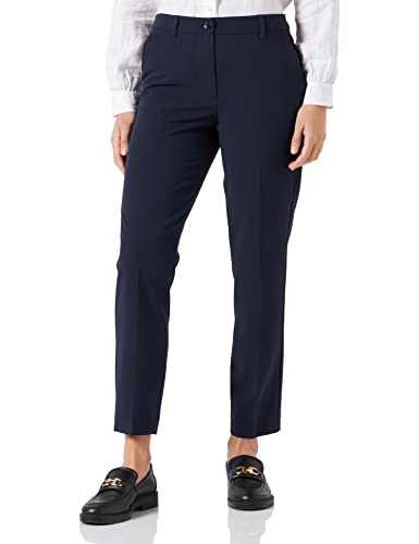 Sisley Damen Trousers 4KVX55AE7 Pants, Dark Blue 06U, 42 von SISLEY