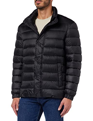 Sisley Men's 2BA2SN01J Jacket, Black 100, L von SISLEY