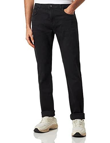 Sisley Men's Trousers 4N3HSE00O Jeans, Black Denim 800, 29 von SISLEY