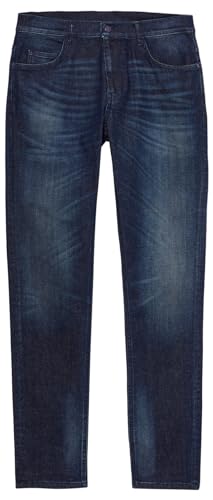 Sisley Men's Trousers 4Y7V576L9 Jeans, Dark Blue Denim 902, 34 von SISLEY