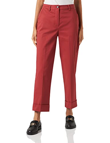 Sisley Women's Trousers 4IMNLF01B Pants, Brown 2T1, 34 von SISLEY