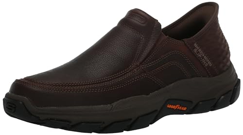 Skechers Herren Respected-Elgin 204810 Moc Toe Leder Slip-Ins, Rdbr (Rot/Braun), 41.5 EU Skechers Herren Respected-Elgin 204810 Moc Toe Leder Slip-Ins, Rdbr (Rot/Braun), 41.5 EU von Skechers