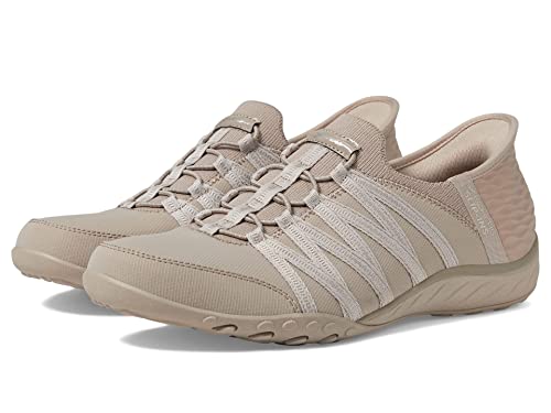 Skechers Breathe Easy - Slip-Ins Taupe 6 B (M) von Skechers