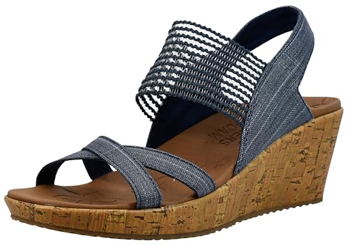 Skechers Damen 31723-NVY_40 Outdoor Sandals, Navy, 40 EU von Skechers