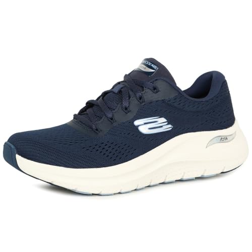 Skechers Damen Arch Fit 2.0 Big League Sneaker, Navy, 41 EU von Skechers