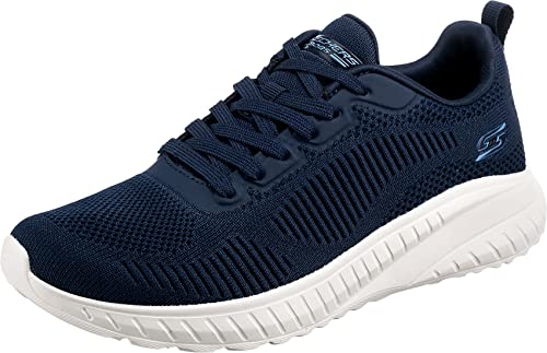 Skechers Damen Bobs Squad Chaos Face Off Sneaker, Blau, 39 EU von Skechers