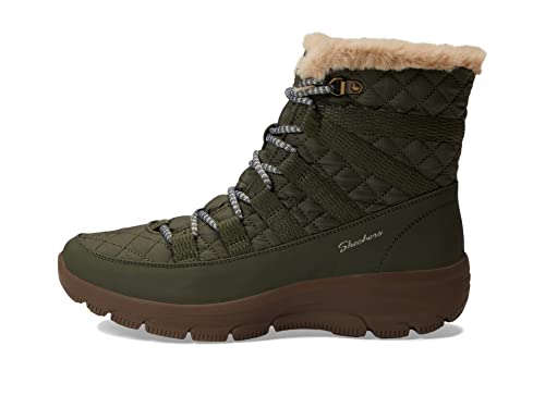 Skechers Damen Easy Going-Moro Street Mode-Stiefel, Oliv/Blatt für Mich (Leaf It to Me), 38 EU von Skechers