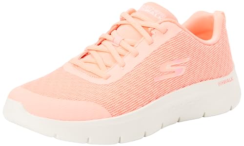 Skechers Damen GO Walk Flex Viva, Hot Pink Textilbesatz, 37.5 EU von Skechers